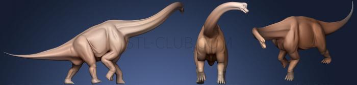 3D model Brachiosaurus (STL)